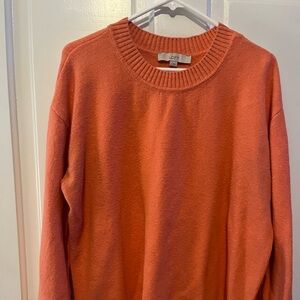 Loft coral sweater